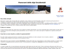 Tablet Screenshot of pano.ica-net.it